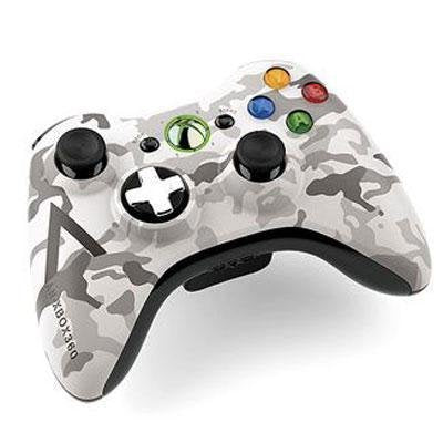 Official Xbox 360 Wireless Controller - Arctic Camouflage