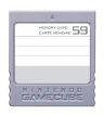 Official Nintendo GameCube Memory Card - 59 Blocks Gray