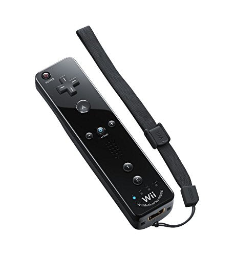 Official Nintendo Wii Black Remote Plus Controller & Black Nunchuk Bundle