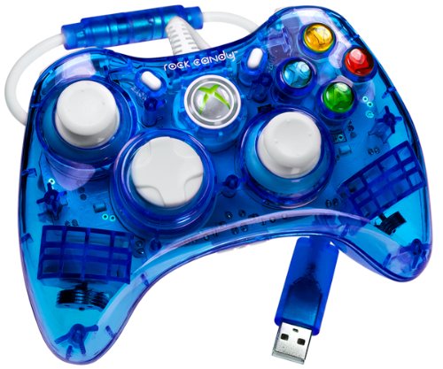 Rock Candy Xbox 360 Wired Controller - Blueberry Boom [PLEASE READ]