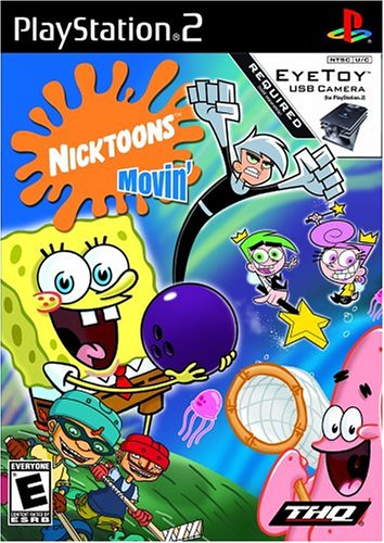 Nicktoons Movin' (Game Only) - Playstation 2 PS2