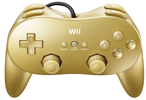 GoldenEye 007 w/Gold Classic Controller Pro Bundle - Nintendo Wii