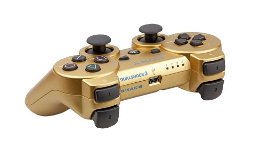 Sony PlayStation 3 Dual Shock 3 Wireless Controller (Metallic Gold)