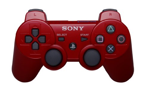 PlayStation 3 Dualshock 3 Wireless Controller - Garnet Red PS3