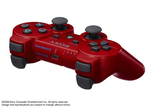 PlayStation 3 Dualshock 3 Wireless Controller - Garnet Red PS3