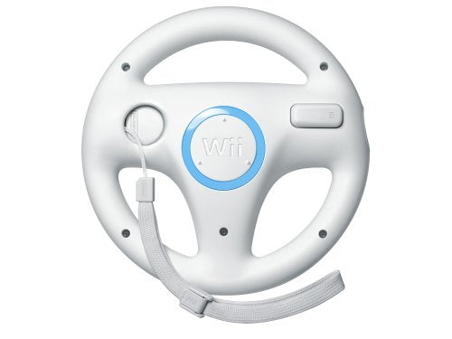 Nintendo Wii Wii U Wheel - White -  Official Video Game Accessory