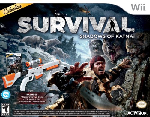 Cabela's Survival: Shadows Of Katmai With Gun - Nintendo Wii