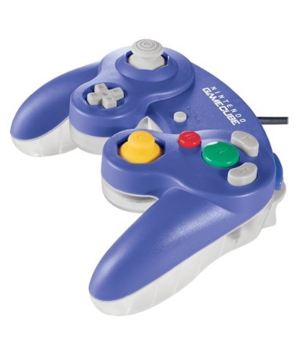 Official Nintendo Gamecube Controller OEM - Indigo/Clear