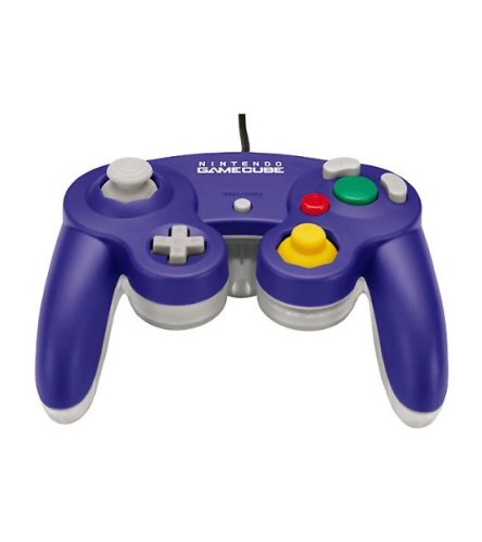 Official Nintendo Gamecube Controller OEM - Indigo/Clear