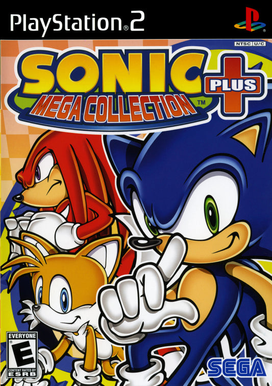 Sonic Mega Collection Plus - 2004 Arcade - (Everyone) - Sony PlayStation 2 PS2