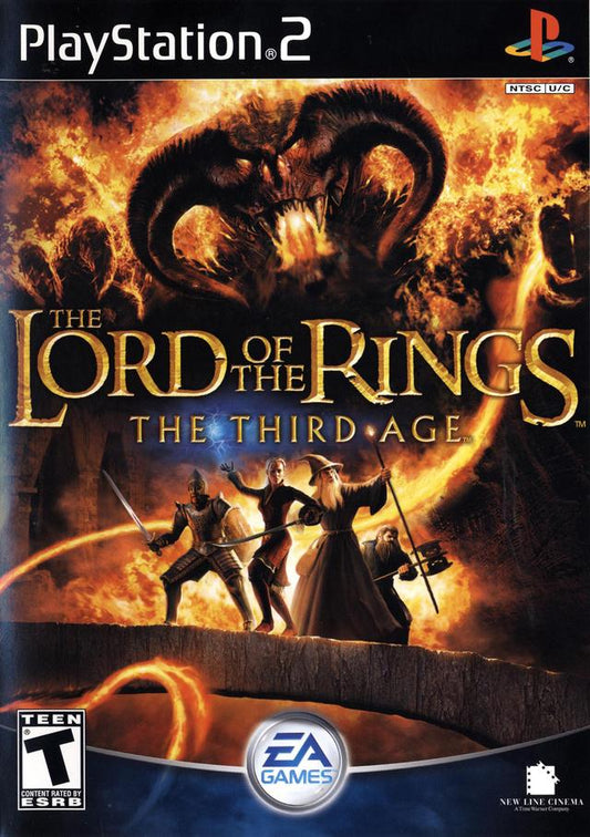 The Lord of the Rings: The Third Age - (Teen) - Sony PlayStation 2 PS2