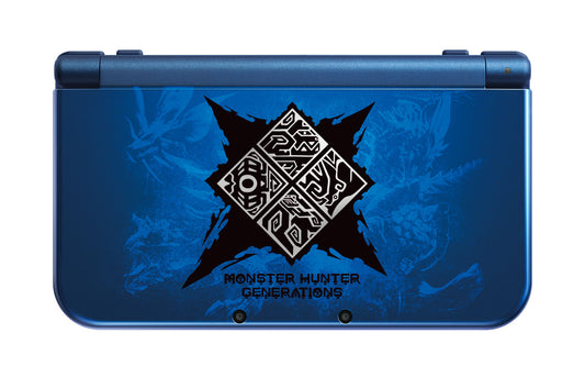 Refurbished Nintendo 'New' 3DS XL - Monster Hunter Blue Edition Very Good