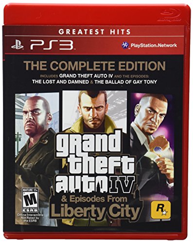 Grand Theft Auto IV and Liberty City The Complete Edition - Playstation 3 PS3