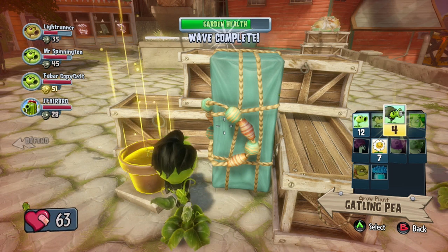 Plants vs Zombies Garden Warfare - Sony PlayStation 3 PS3