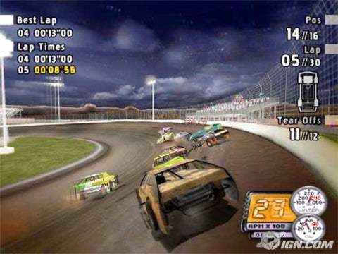 Sprint Cars: The Road to Knoxville - PlayStation 2 PS2