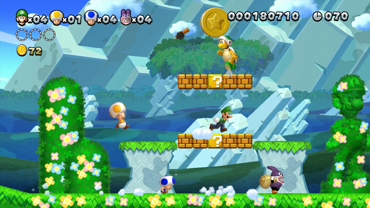 New Super Mario Bros. U + New Super Luigi U - Nintendo Wii U WiiU