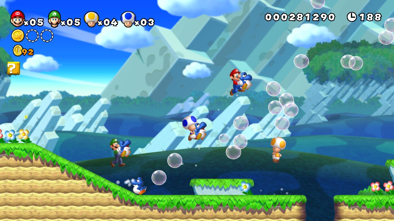 New Super Mario Bros. U + New Super Luigi U - Nintendo Wii U WiiU