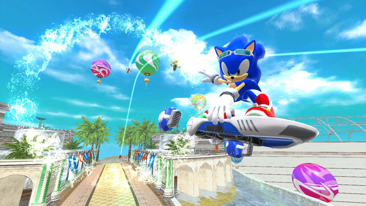 Sonic Free Riders - Microsoft Xbox 360