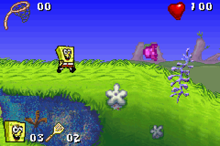 SpongeBob SuperSponge/Dutchman 2 Pack - Game Boy Advance [GAME ONLY]