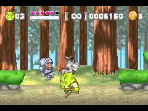 Shrek: Hassle at the Castle - Nintendo Game Boy Advance