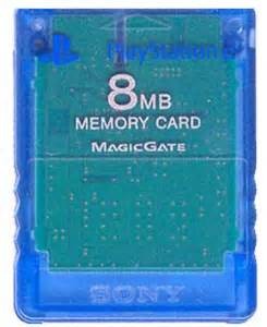 Playstation 2 Memory Card 8MB - Blue