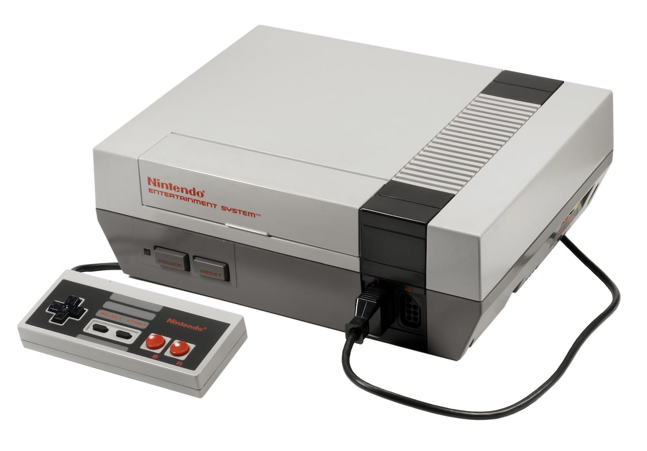 Nintendo NES Console - Action Set with Duck Hunt and Mario Bros