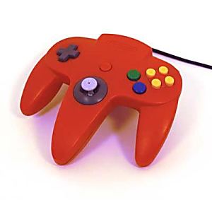 Official OEM Nintendo 64 N64 Gaming Controller Wired Gamepad - Red