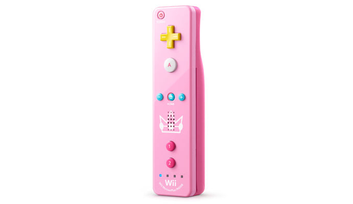 Wii Remote Controller Plus - Princess Peach Pink