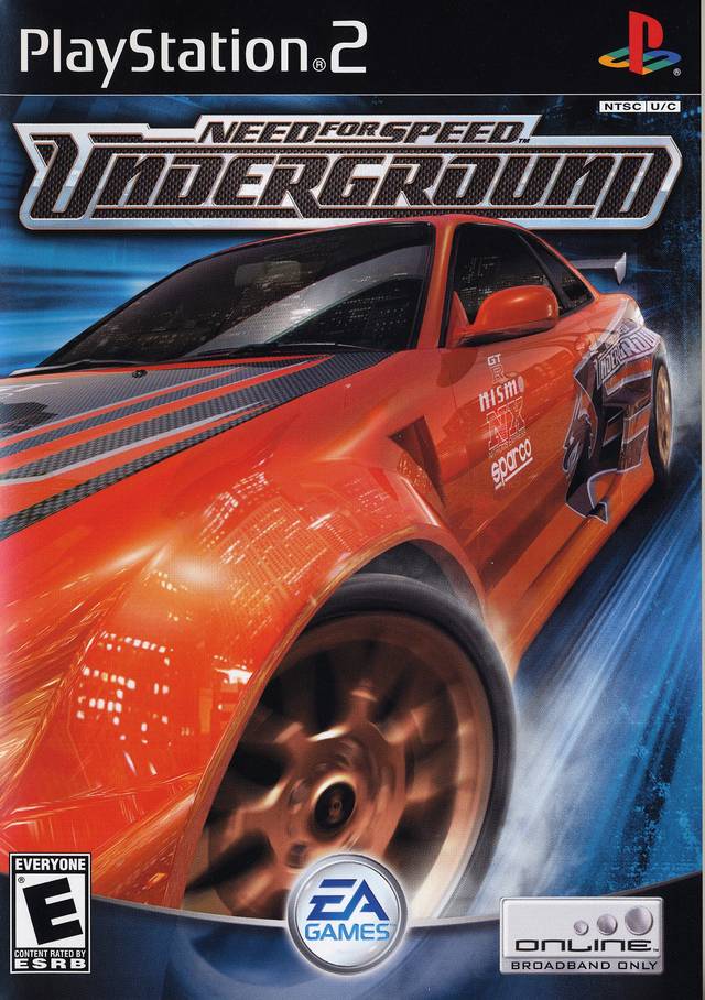 Need for Speed Underground - Sony PlayStation 2 PS2