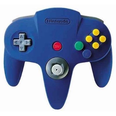 Nintendo 64 N64 Controller - Blue - For N64 Video Game Console