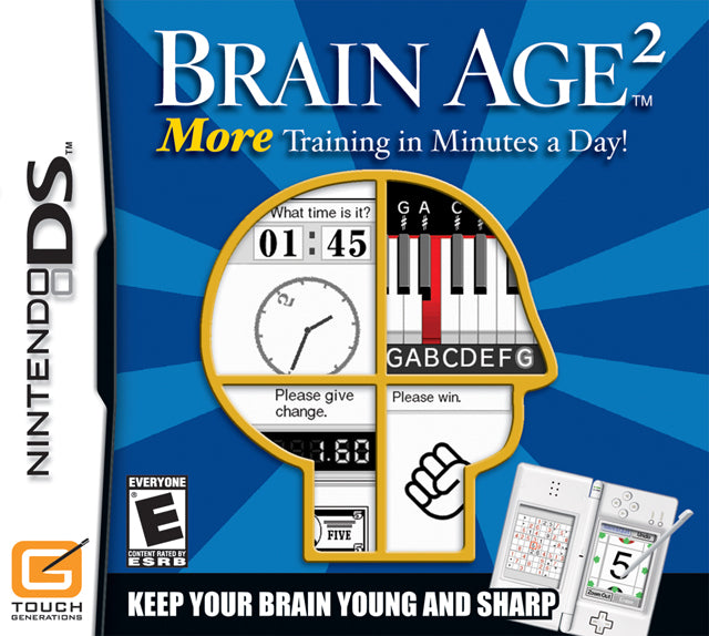 Brain Age 2: More Training in Minutes a Day! - Nintendo DS