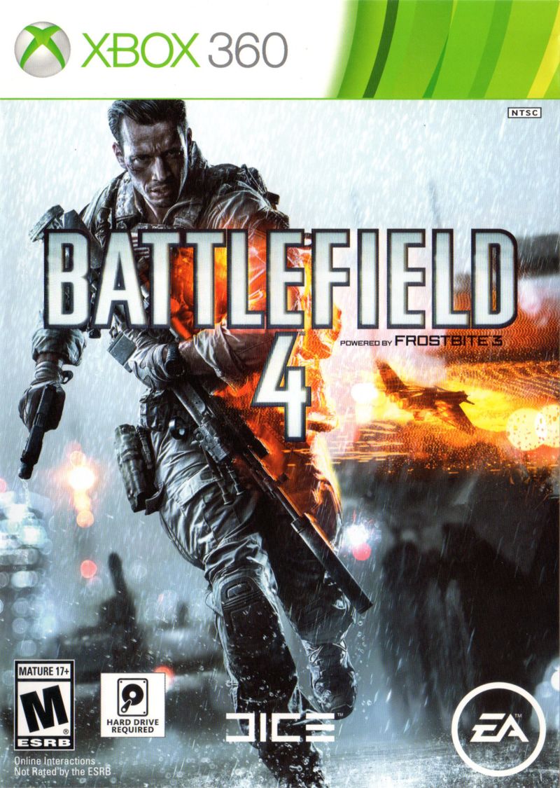 Battlefield 4 - 2013 Shooter - Electronic Arts - (Mature) - Microsoft Xbox 360