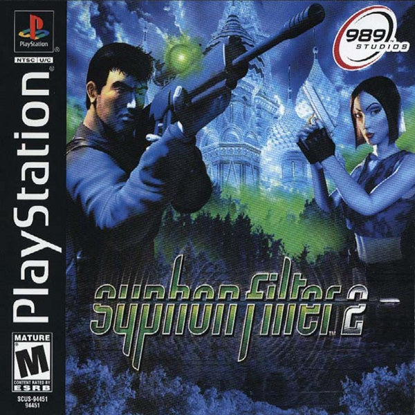 Syphon Filter 2 - Sony PlayStation 1 PS1 [DISCS ONLY]