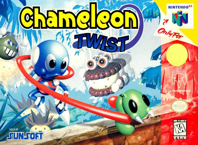 Chameleon Twist - Nintendo 64 N64 [GAME ONLY]