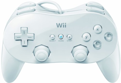 Official Nintendo Wii Classic Controller Pro - White