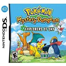 Pokémon Mystery Dungeon: Explorers of Sky - Nintendo DS [CARTRIDGE ONLY]