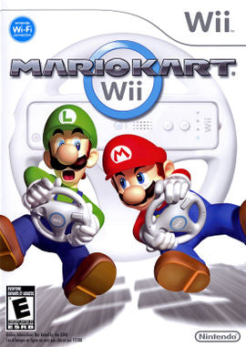 Mario Kart Wii Bundle w/Wii Wheel - Nintendo Wii