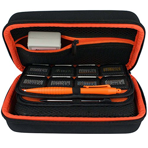 Take Case Universal Protective Case for Nintendo DS 3DS - Black/Orange