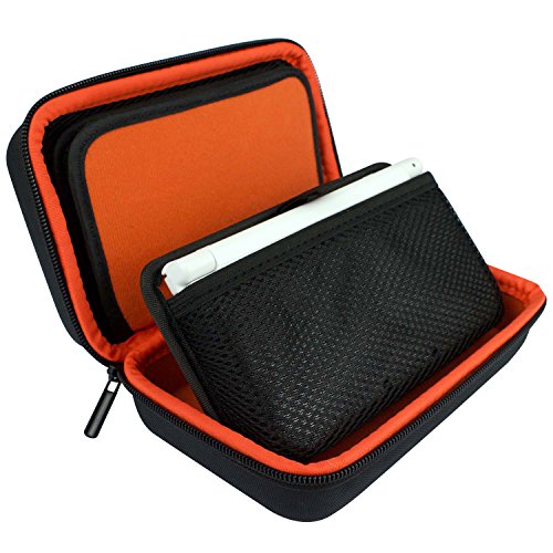Take Case Universal Protective Case for Nintendo DS 3DS - Black/Orange