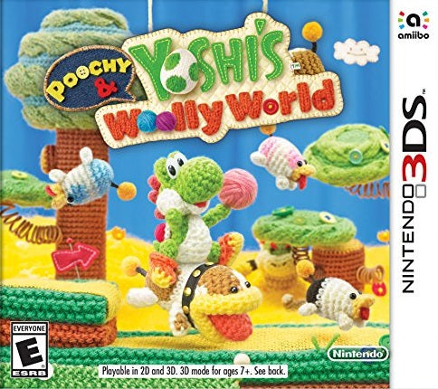 Poochy and Yoshi's Woolly World - Nintendo 3DS [CARTRIDGE ONLY]