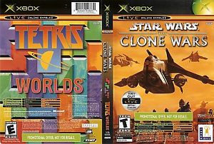 Microsoft Xbox Holiday Bundle - Star Wars Clone Wars/Tetris Worlds