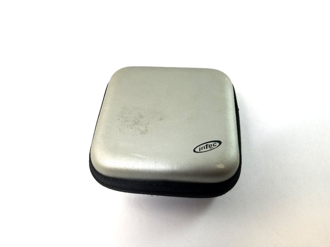 Intec Game Boy Advance SP Carrying Case Protector - Silver [PLEASE READ]