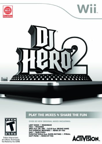 DJ Hero 2 - Nintendo Wii [Game Disc Only]