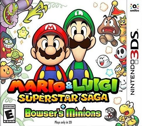 Mario and Luigi: Superstar Saga + Bowser's Minions - Nintendo 3DS [GAME ONLY]