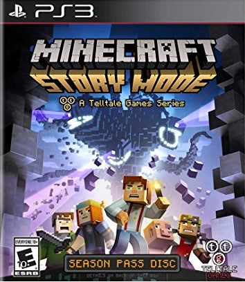 Minecraft: Story Mode - Season Pass Disc - Sony PlayStation 3 [PLEASE READ]