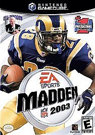 Madden NFL 2003 - Electronic Arts Football - Nintendo Gamecube