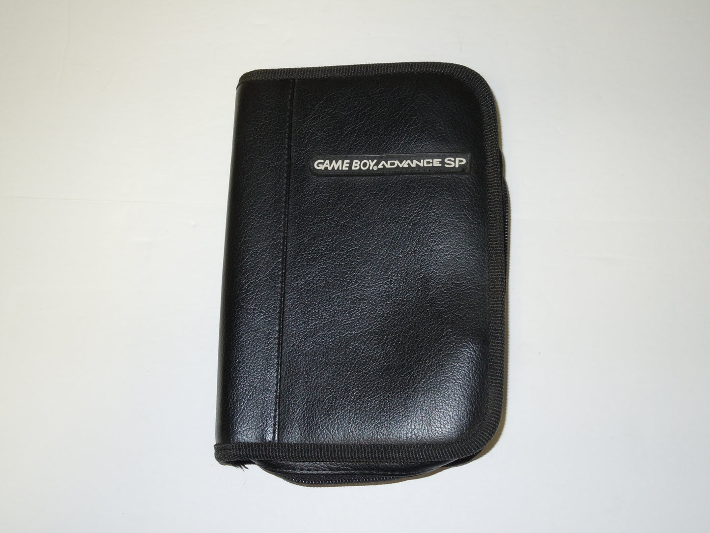 Leather Nintendo Game Boy Advance SP Travel Case - Black