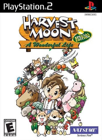 Harvest Moon: A Wonderful Life (Special Edition) - PlayStation 2 PS2 [DISC ONLY]