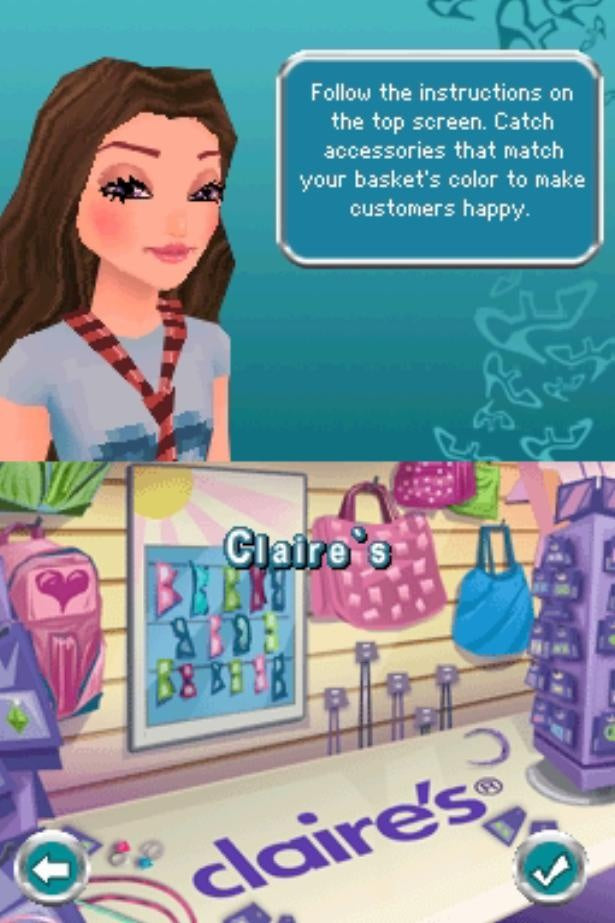 Charm Girls Club: My Fashion Mall - Nintendo DS