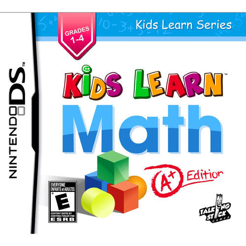 Kids Learn Math: A+ Edition - Nintendo DS